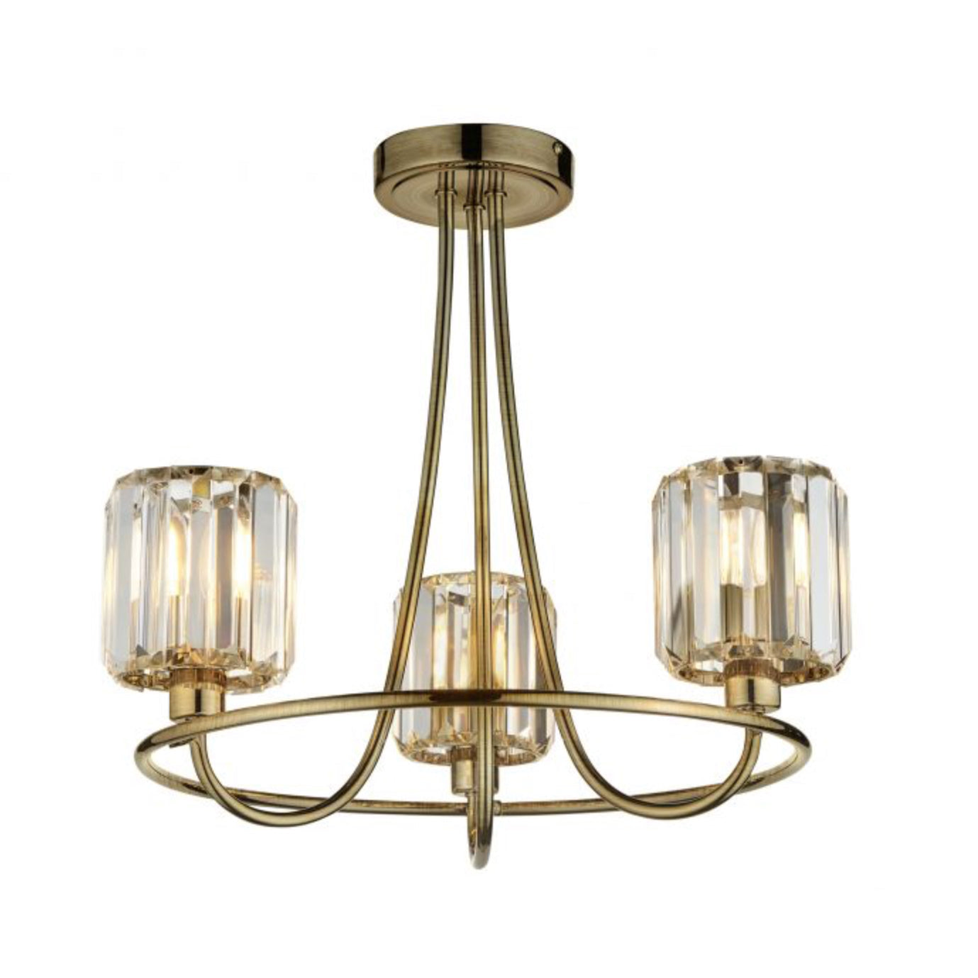 Elite Glow Brass Ceiling Light